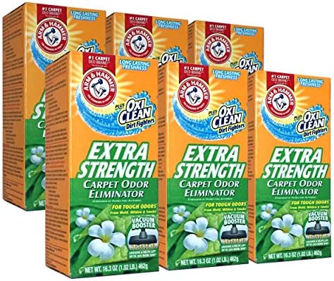 Arm Hammer Extra Strength Carpet Odor Eliminator 163 oz 6-Pack