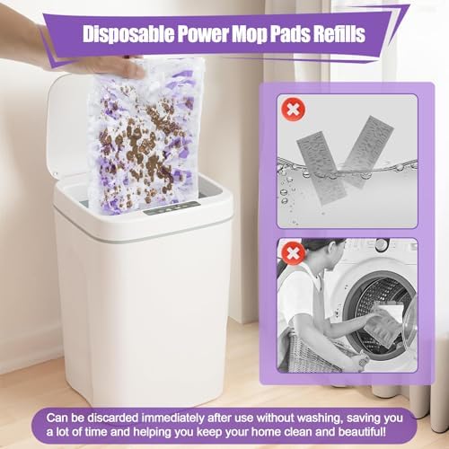 Bestechy 42 Count Swiffer PowerMop Replacement Pads