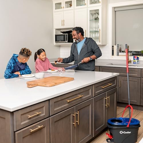 O-Cedar RinseClean Spin Mop Bucket System 1