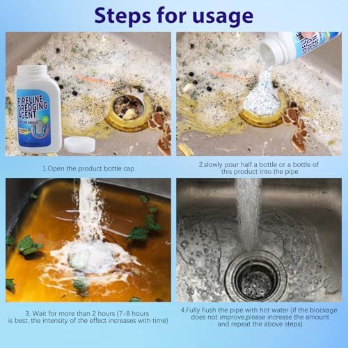 Powerful Pipeline Dredging Agent for Kitchen Toilet Drains