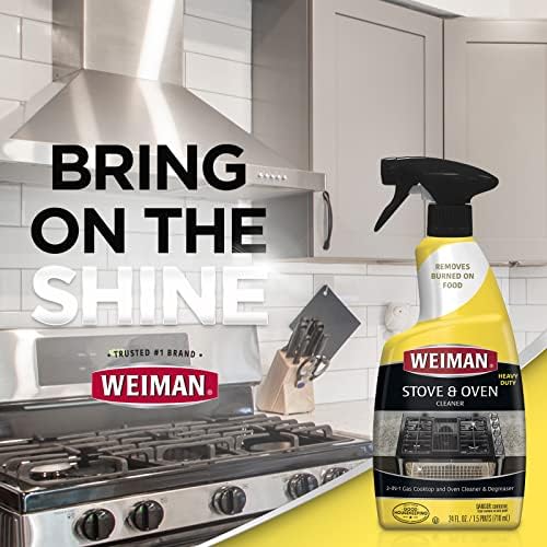 Weiman Heavy Duty Oven Grill Cleaner 2 Pack 24 Oz 1