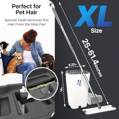 TopTier X3 Mop XL 3-Chamber Design