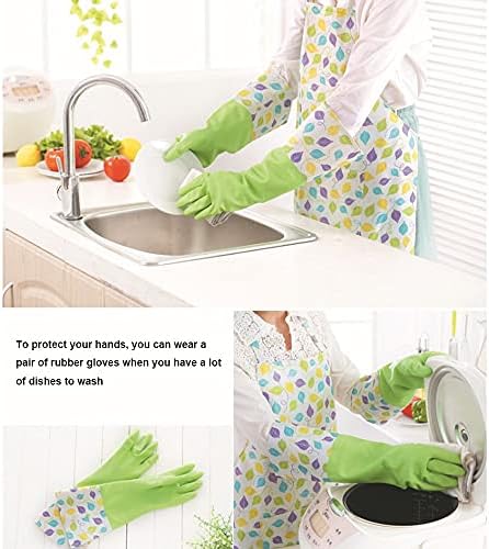 KINGFINGER Waterproof Dishwashing Gloves 2 Pairs 1