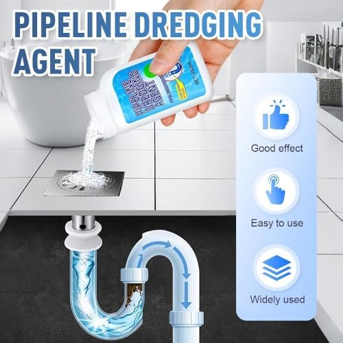 Powerful Pipe Dredging Agent for Kitchen Bathroom Drain Cleaning