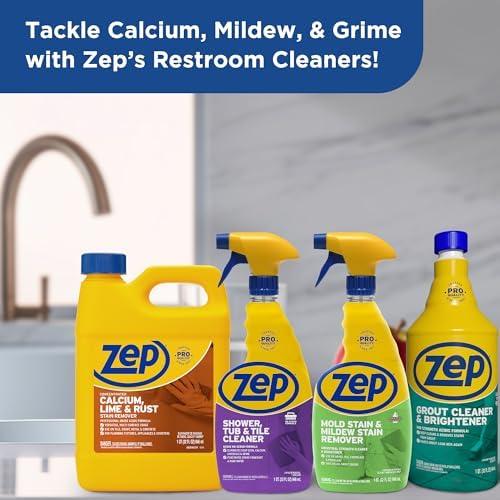 Zep Concentrated Calcium Lime Rust Remover - 32 oz Case of 12 1