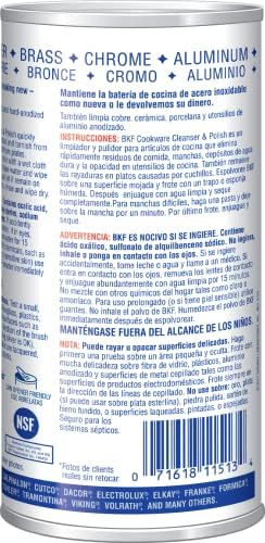 Bar Keepers Friend Cookware Cleaner Polish - 12 Ounces