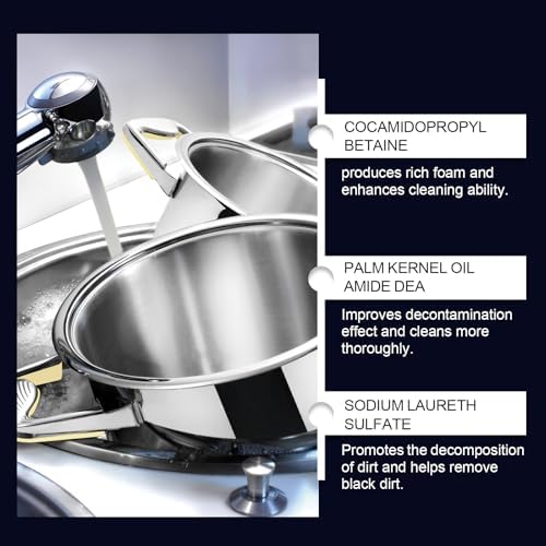 Black Scale Remover for Cookware - 338 Fl Oz 1