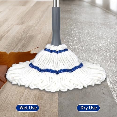 Self-Wringing Twist Mop for Efficient Floor Cleaning