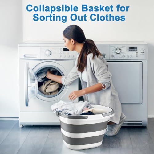 BIDFUL Collapsible Mop Bucket 16L with Handle 1