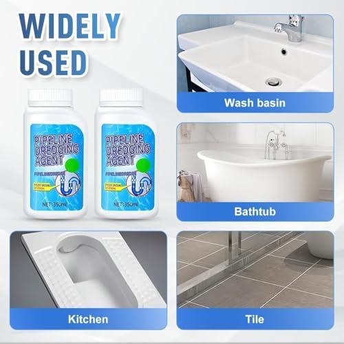 Powerful Pipe Dredging Agent for Kitchen Bathroom Drain Cleaning