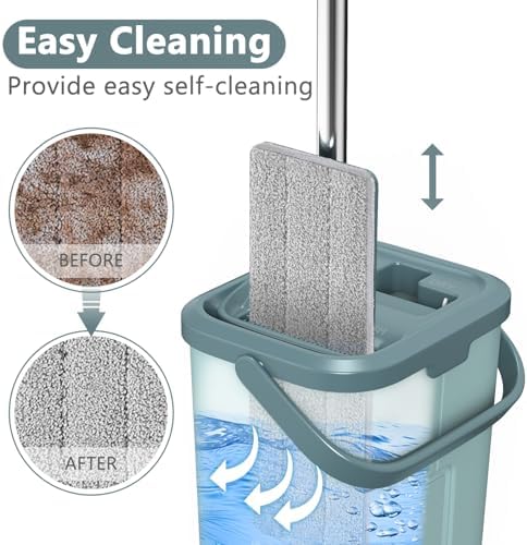 Aifacay Mop and Bucket with Wringer Set