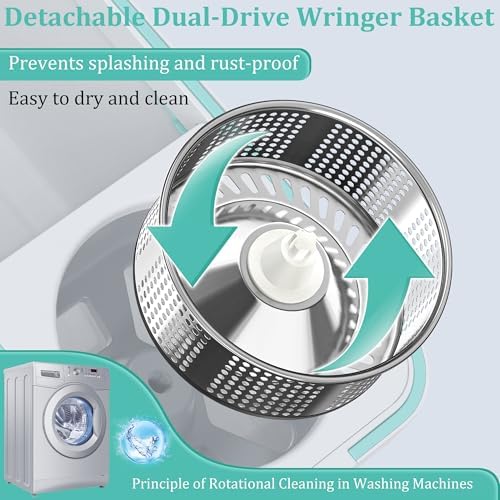 Aifacay Spin Mop and Bucket with Wringer Set
