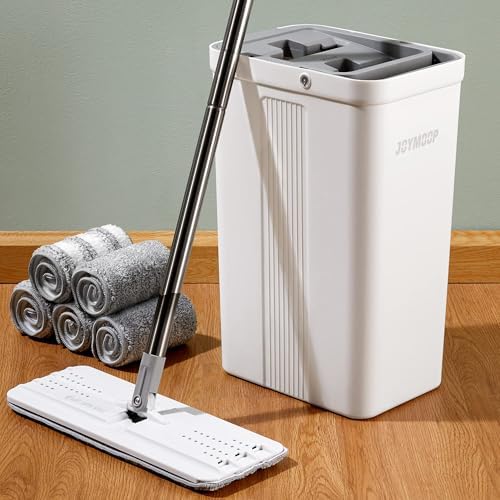 JOYMOOP Mop and Bucket with Wringer Set