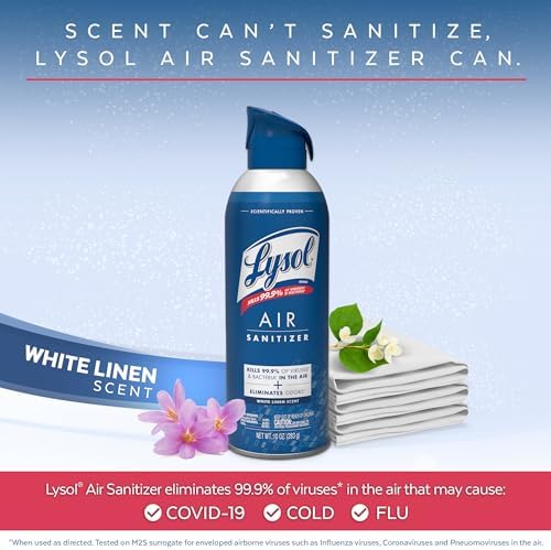 Lysol Bundle 2x Disinfectant Spray Air Sanitizer for Home Air