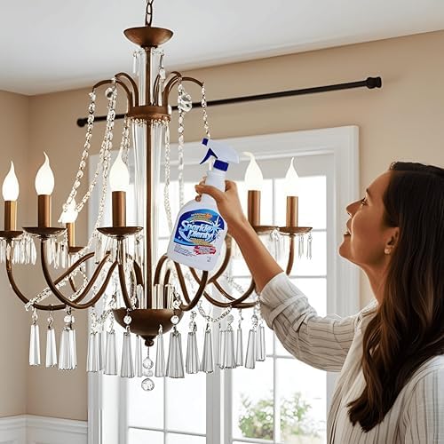 Sparkle Plenty Drip Dry Chandelier Cleaner Spray 32 Oz