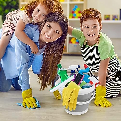 Collapsible Mop Bucket 5L 13 Gallon Household Cleaning with Handle