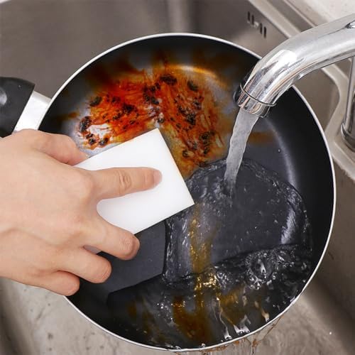 100 Pack Magic Sponge Eraser for All Surfaces