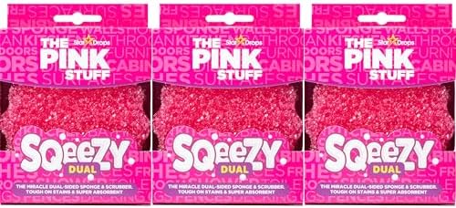 Stardrops The Pink Stuff 3-Pack Dual Sided Scrubber Sponges