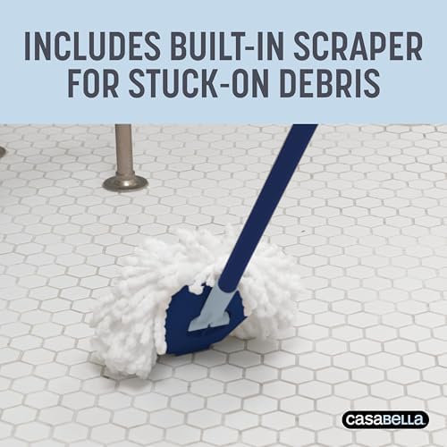 Casabella Spin Mop System with Refill - 2 Bucket Design