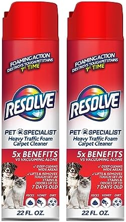 Resolve Pet Specialist Heavy Traffic Foam 2 Pack