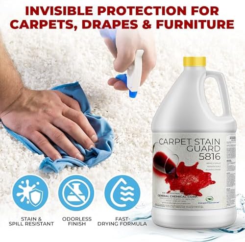 General Chemical Stain Shield Spray 1 Gallon - Upholstery Carpet Protector