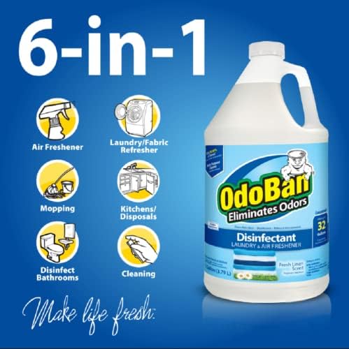 OdoBan Disinfectant 1 Gallon with Fresh Linen Scent