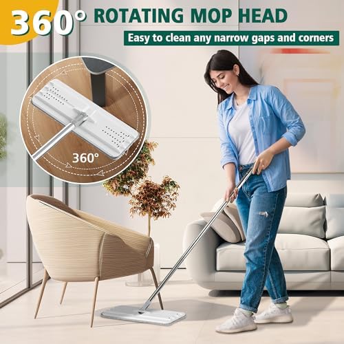 jc jorden Mop and Bucket with Wringer Set