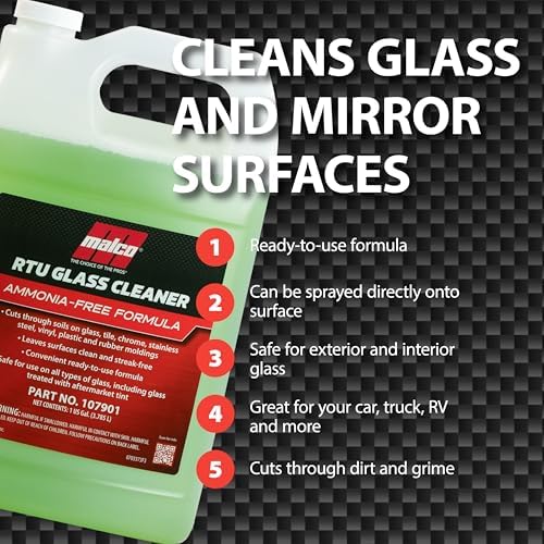 Malco Ready-to-Use Glass Cleaner 1 Gallon