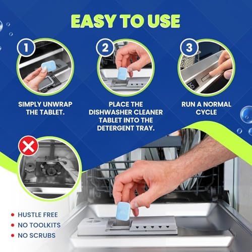 True Fresh Dishwasher Cleaner Tablets 18-Pack