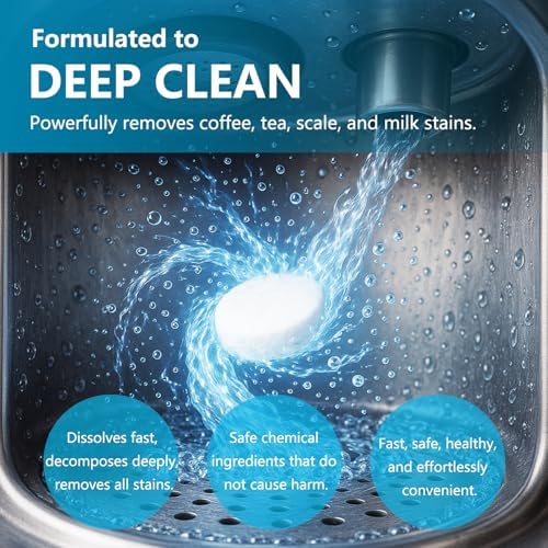 Coffee Machine Cleaner Descaler Tablets 48 Count 5g Each