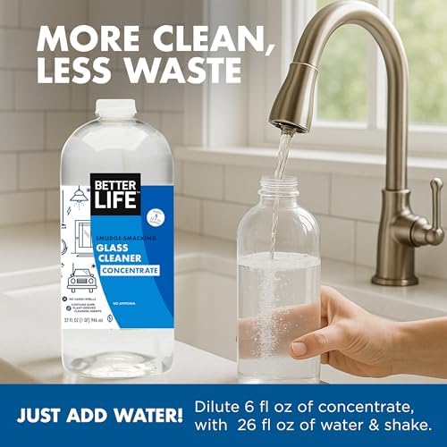 Better Life Streak-Free Glass Cleaner 32oz Unscented