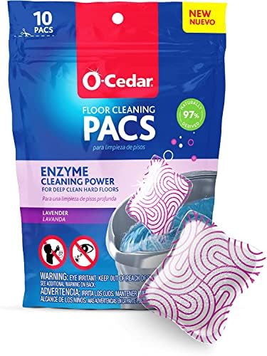 O-Cedar EasyWring RinseClean Spin Mop Bucket Set with Extra Refill 1