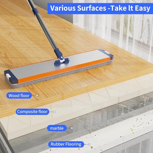 Narrow Mop Bucket with Wringer and Microfiber Pad