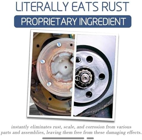 Concentrated Rust Remover Spray - 30ml Quick Drying Metal Cleaner