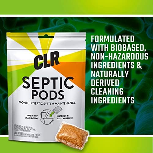 CLR Septic System Treatment Pods 6 Month Supply 1