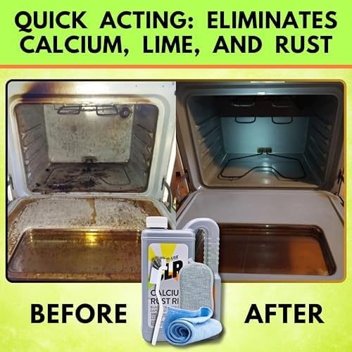 CLR Calcium Lime Rust Remover Kit with Brush and Microfiber Tools