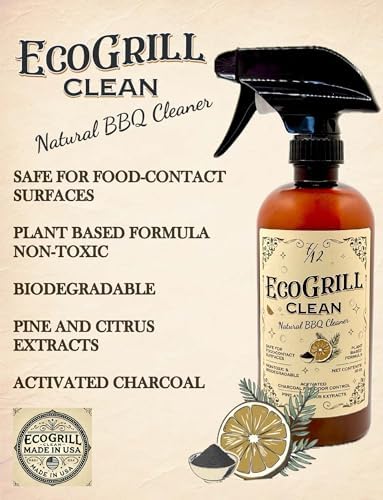 EcoGrill Clean All-Natural BBQ Smoker Cleaner