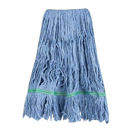 Restaurantware MOP HEAD ONLY - 16 Ounce Wet Mop Head Cotton Blend Machine Washable