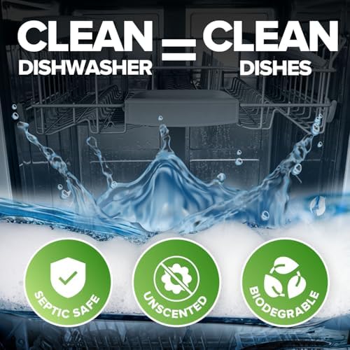 Renuv Heavy Duty Dishwasher Cleaner Tablets 12 Tabs - 1 Yr Supply 1