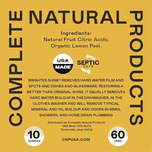 Complete Natural Products Brighter Shine Dishwasher Cleaner