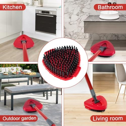 Blaithom Upgraded Spin Mop Brush Head for O Cedar EasyWring 1 Tank
