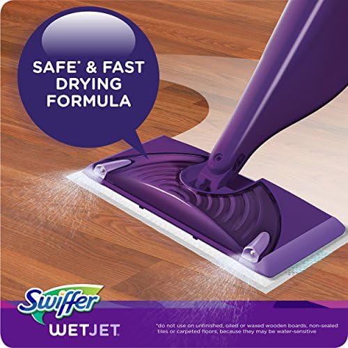 Swiffer WetJet Liquid Floor Cleaner Refill with Gain Scent Pack of 2