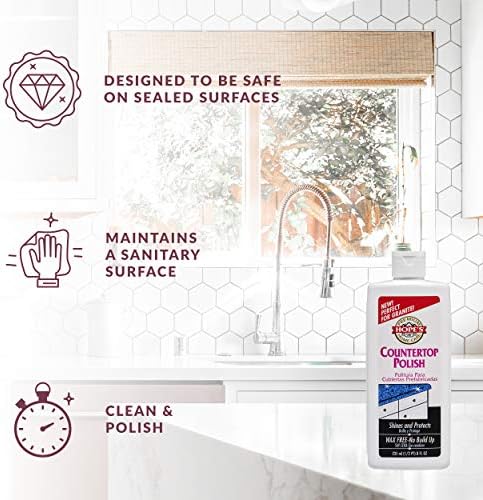 HOPES Countertop Polish - 8 Fl Oz Streak-Free Shine