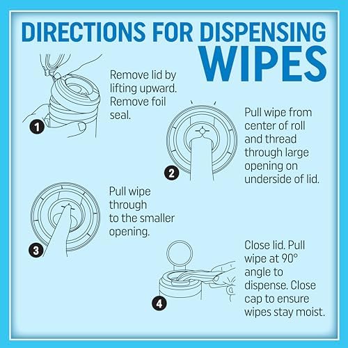 MiracleWipes for Stainless Steel - 60 Count 1