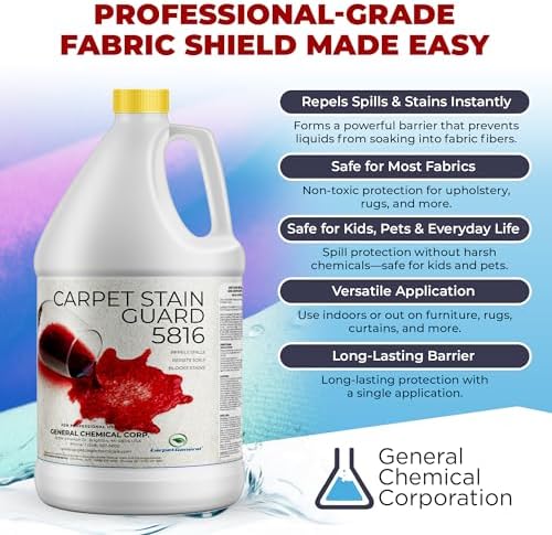 General Chemical Stain Shield Spray 1 Gallon - Upholstery Carpet Protector