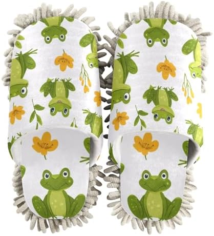 FLildon Microfiber Cleaning Slippers for Men Women 1