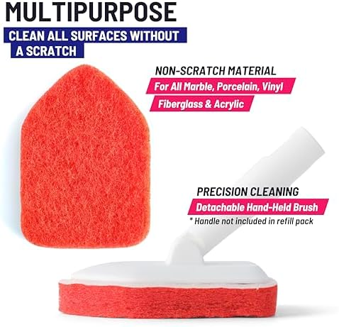 Moku Home Replacement Scrubber Refill 2X Red