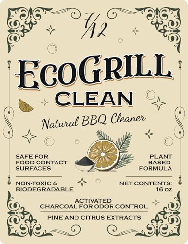 EcoGrill Clean All-Natural BBQ Smoker Cleaner