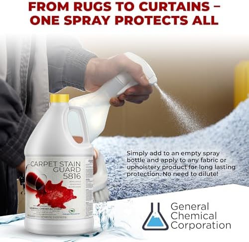 General Chemical Stain Shield Spray 1 Gallon - Upholstery Carpet Protector