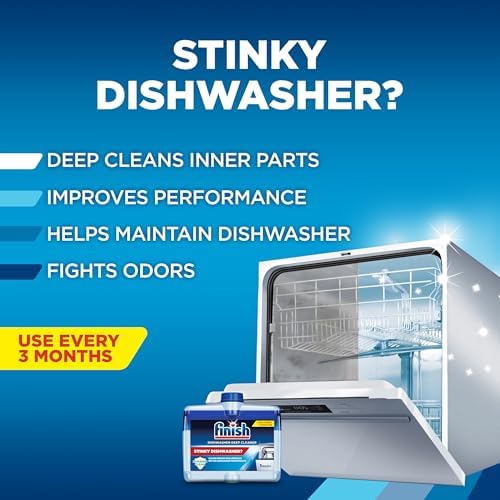 Finish Dishwasher Cleaner Liquid - 3 Month Supply 845oz 1 Bottle
